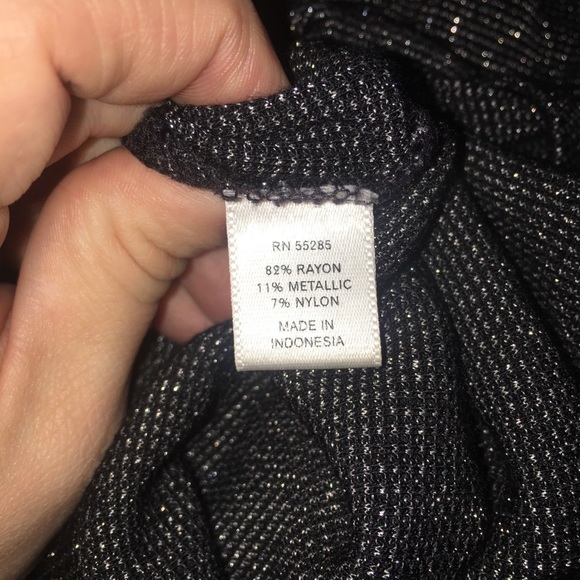 Express Gray Metallic Shimmer Tank Top Size XS - Picture 3 of 4